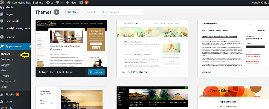 Tips for Choosing the Right WordPress Theme for Your Small Business