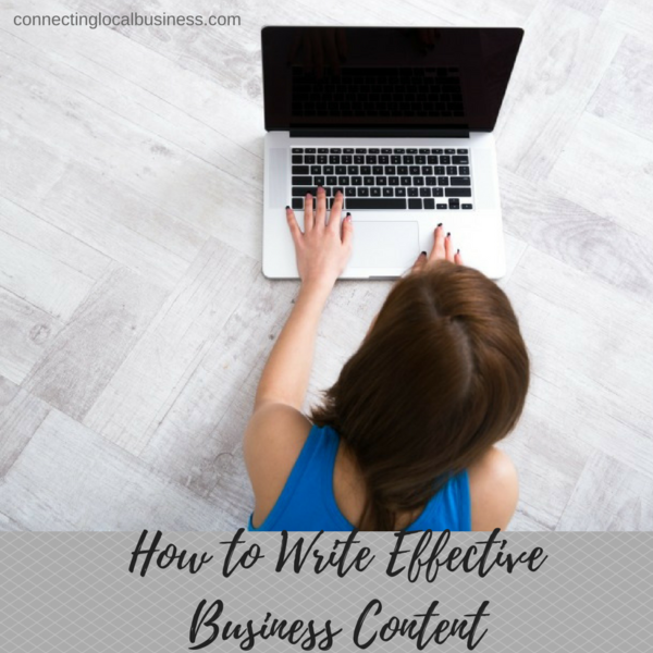 How to Write Effective Business Content 