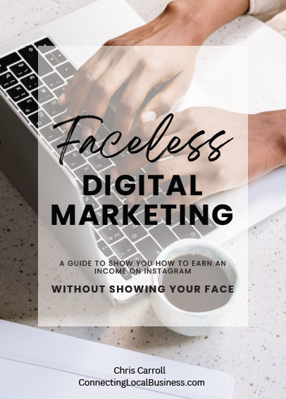 cover of faceless digital marketing guide