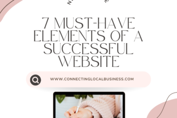 7 Must-Have Elements of a Successful Website with laptop