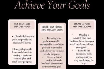 how to achieve goals