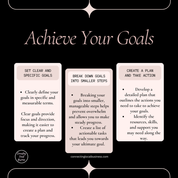 how to achieve goals