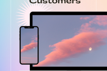 desktop computer and mobile phone